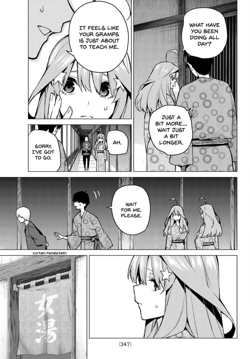 Go Toubun No Hanayome Chapter 66 Page 15