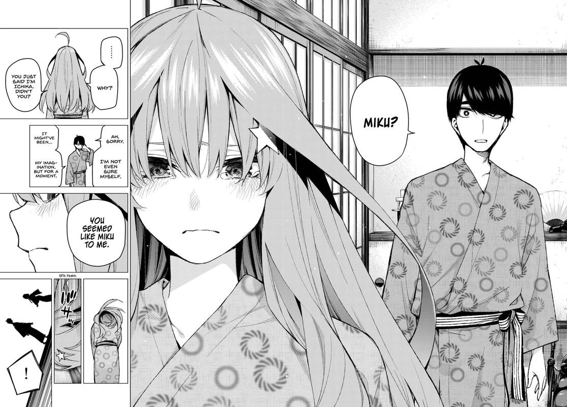 Go Toubun No Hanayome Chapter 67 Page 14