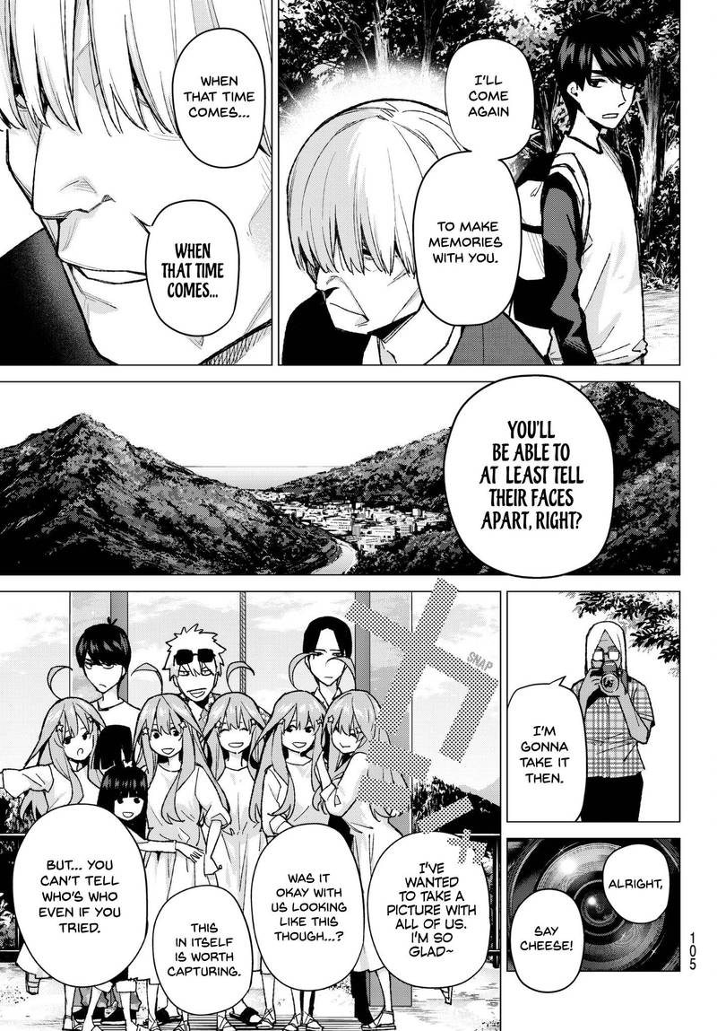 Go Toubun No Hanayome Chapter 68 Page 19