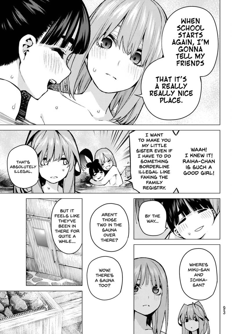 Go Toubun No Hanayome Chapter 68 Page 8