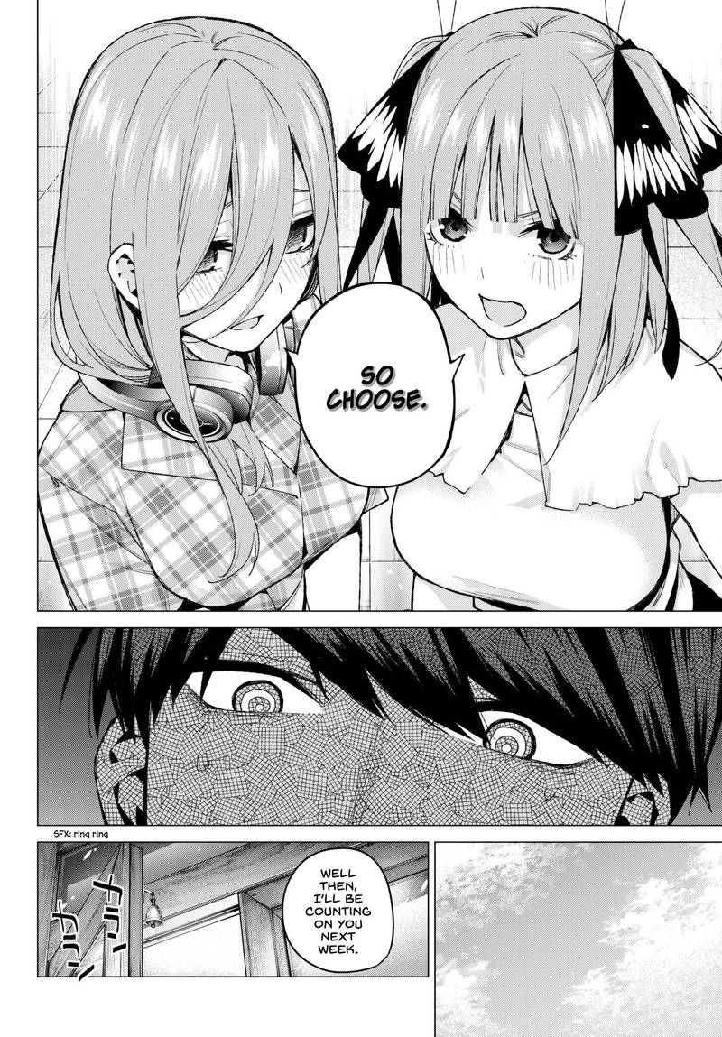 Go Toubun No Hanayome Chapter 69 Page 12