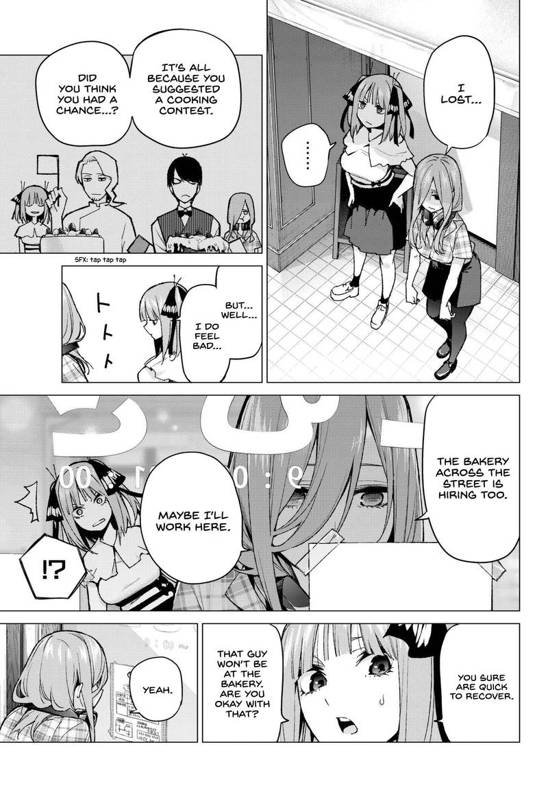 Go Toubun No Hanayome Chapter 69 Page 13