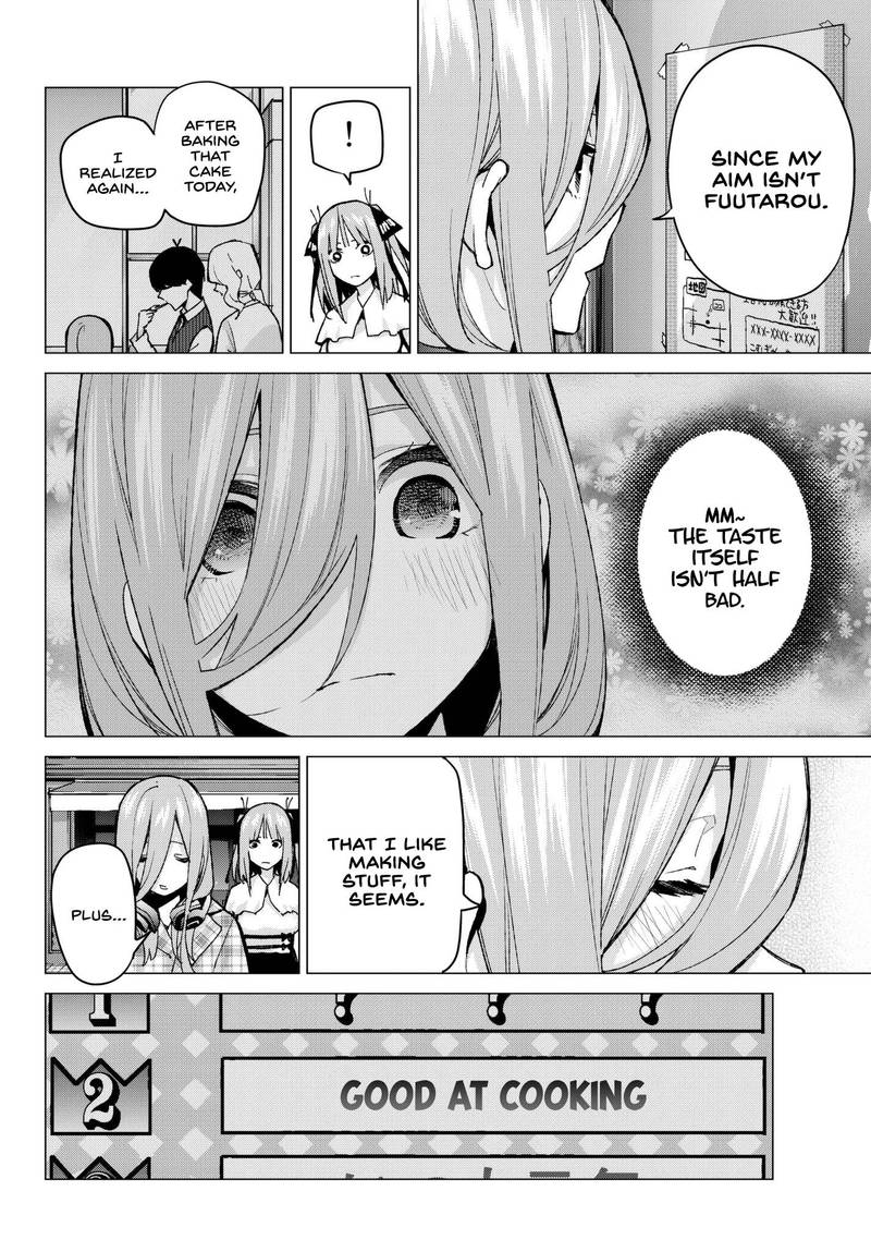 Go Toubun No Hanayome Chapter 69 Page 14