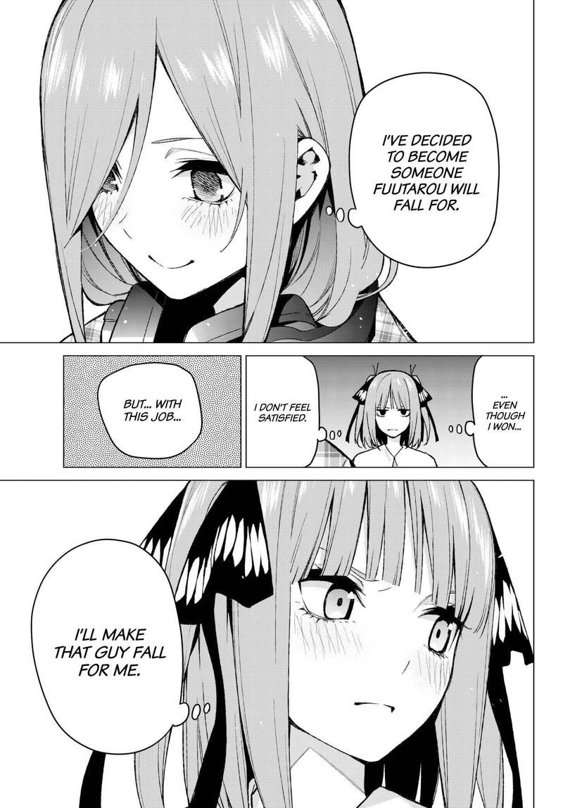 Go Toubun No Hanayome Chapter 69 Page 15