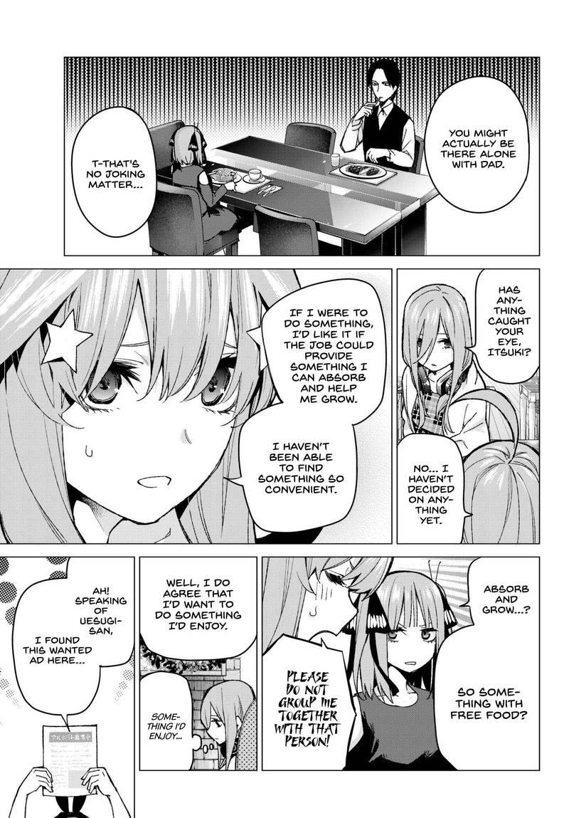 Go Toubun No Hanayome Chapter 69 Page 7