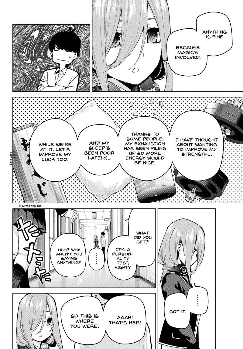 Go Toubun No Hanayome Chapter 70 Page 14