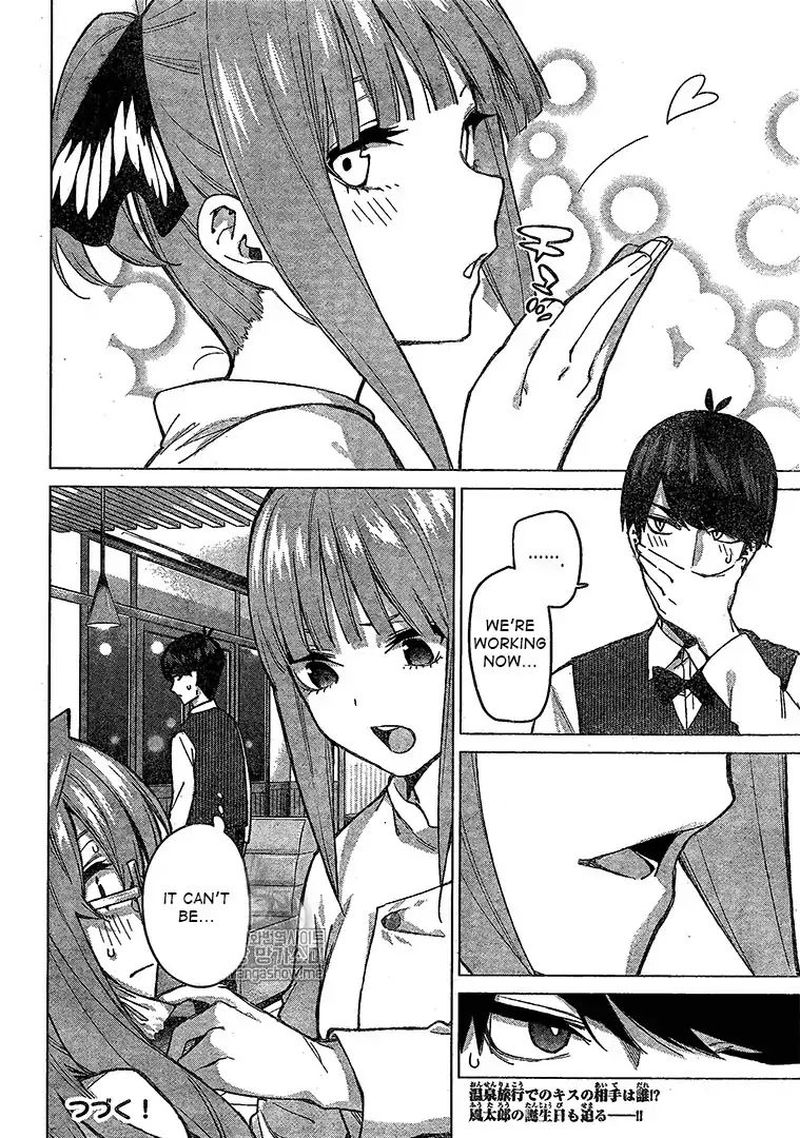 Go Toubun No Hanayome Chapter 71 Page 19