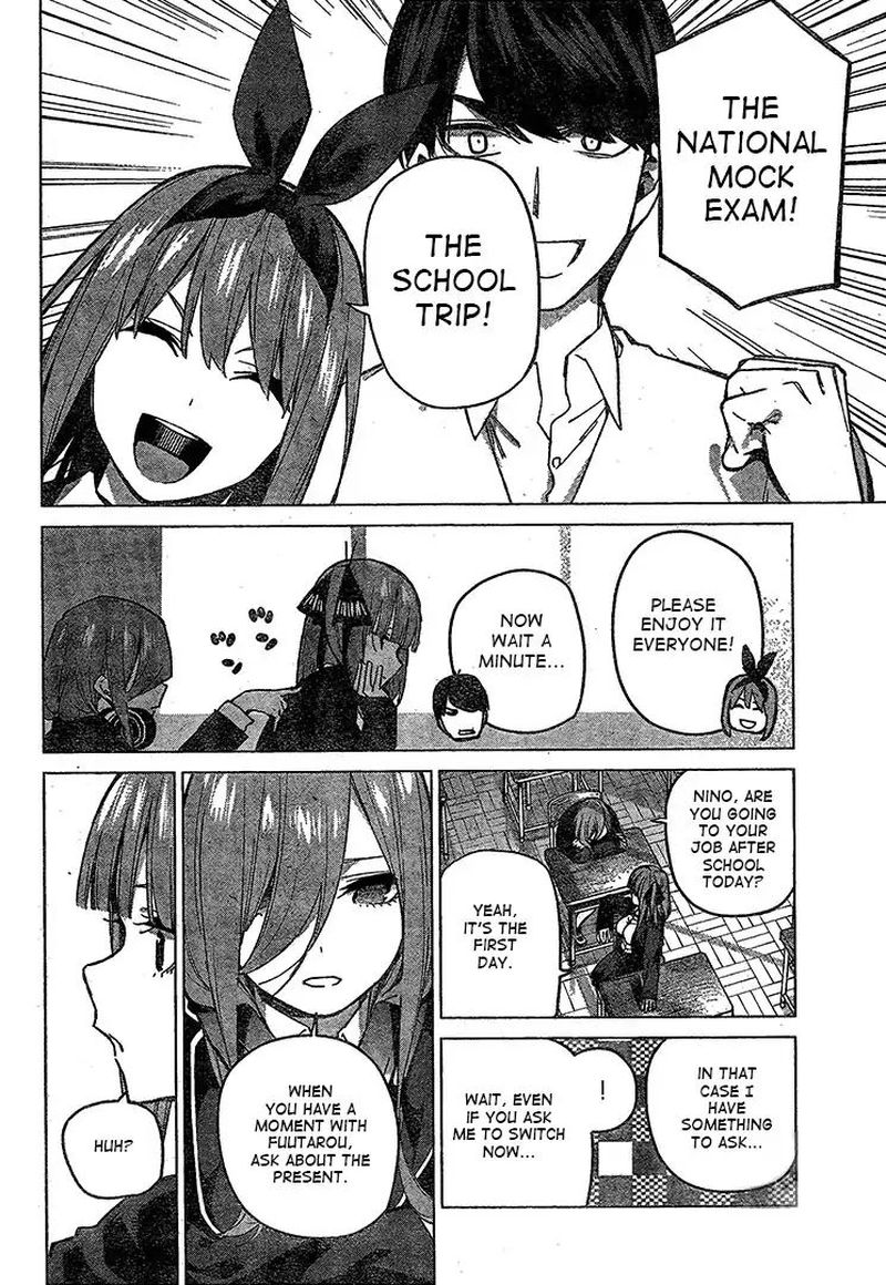 Go Toubun No Hanayome Chapter 71 Page 2