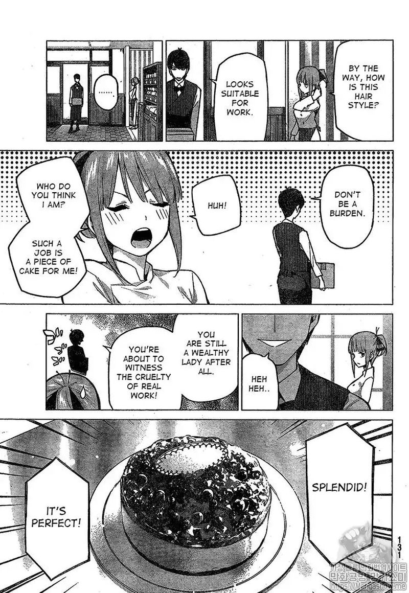 Go Toubun No Hanayome Chapter 71 Page 5