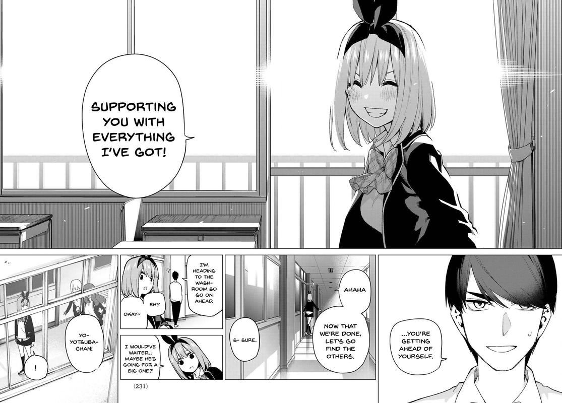 Go Toubun No Hanayome Chapter 72 Page 16