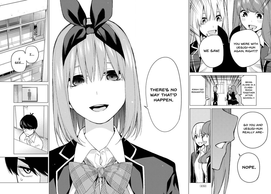 Go Toubun No Hanayome Chapter 72 Page 17