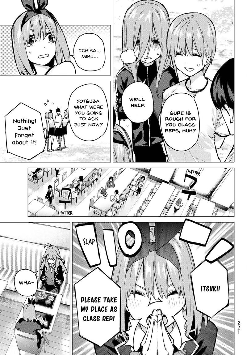 Go Toubun No Hanayome Chapter 72 Page 7