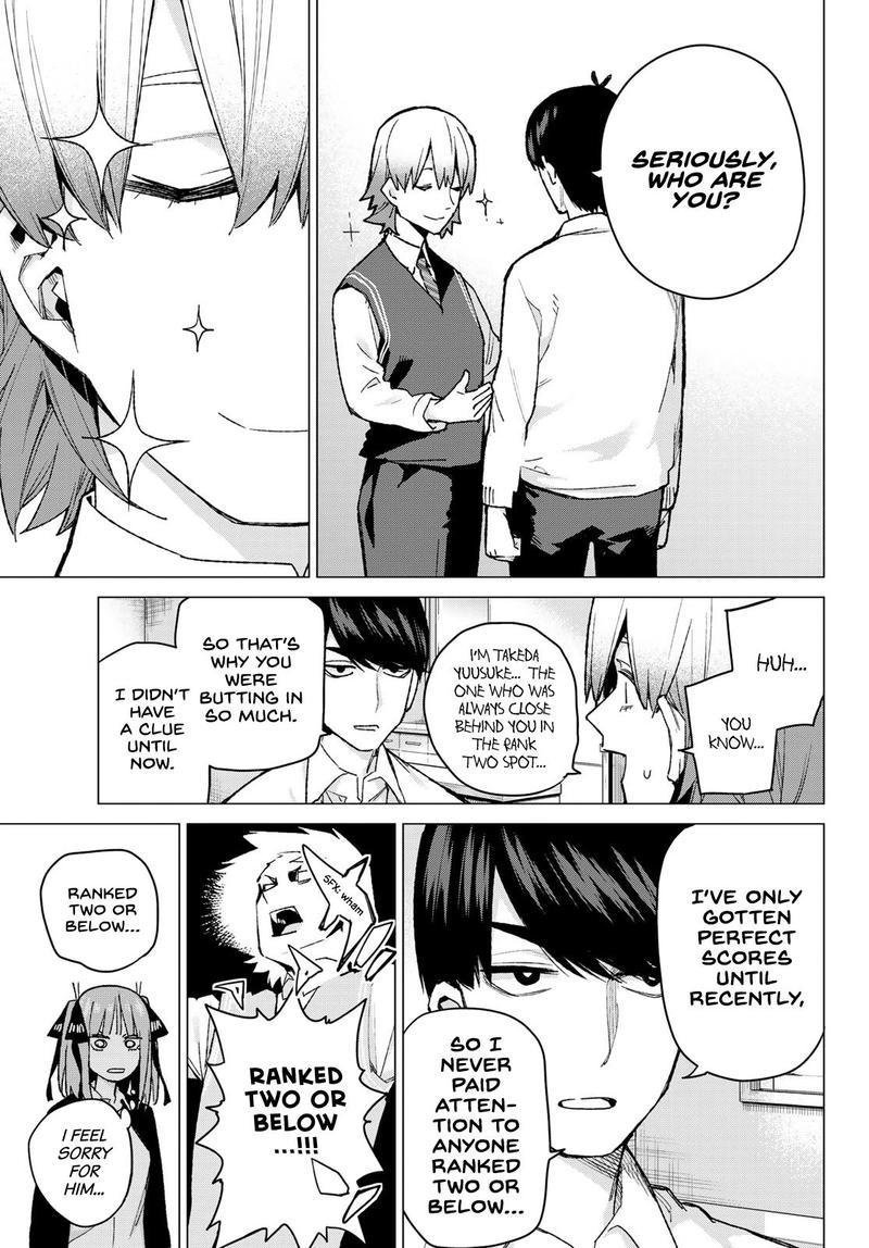 Go Toubun No Hanayome Chapter 73 Page 13