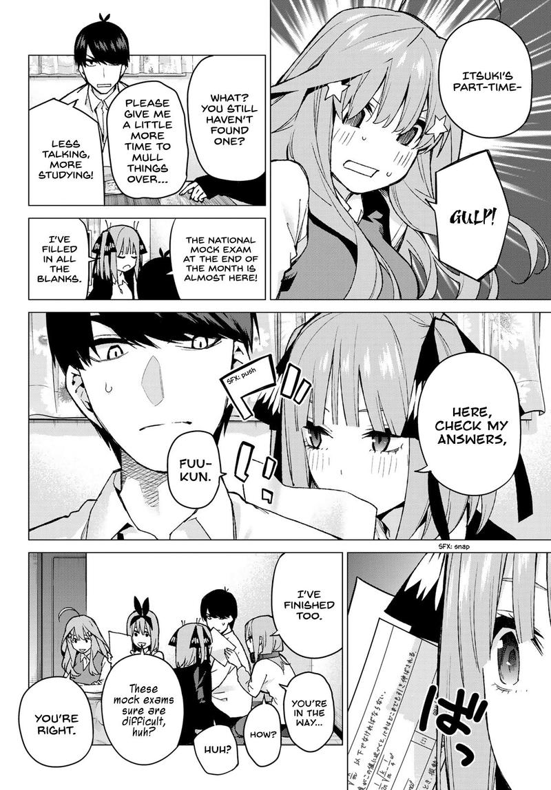 Go Toubun No Hanayome Chapter 73 Page 4