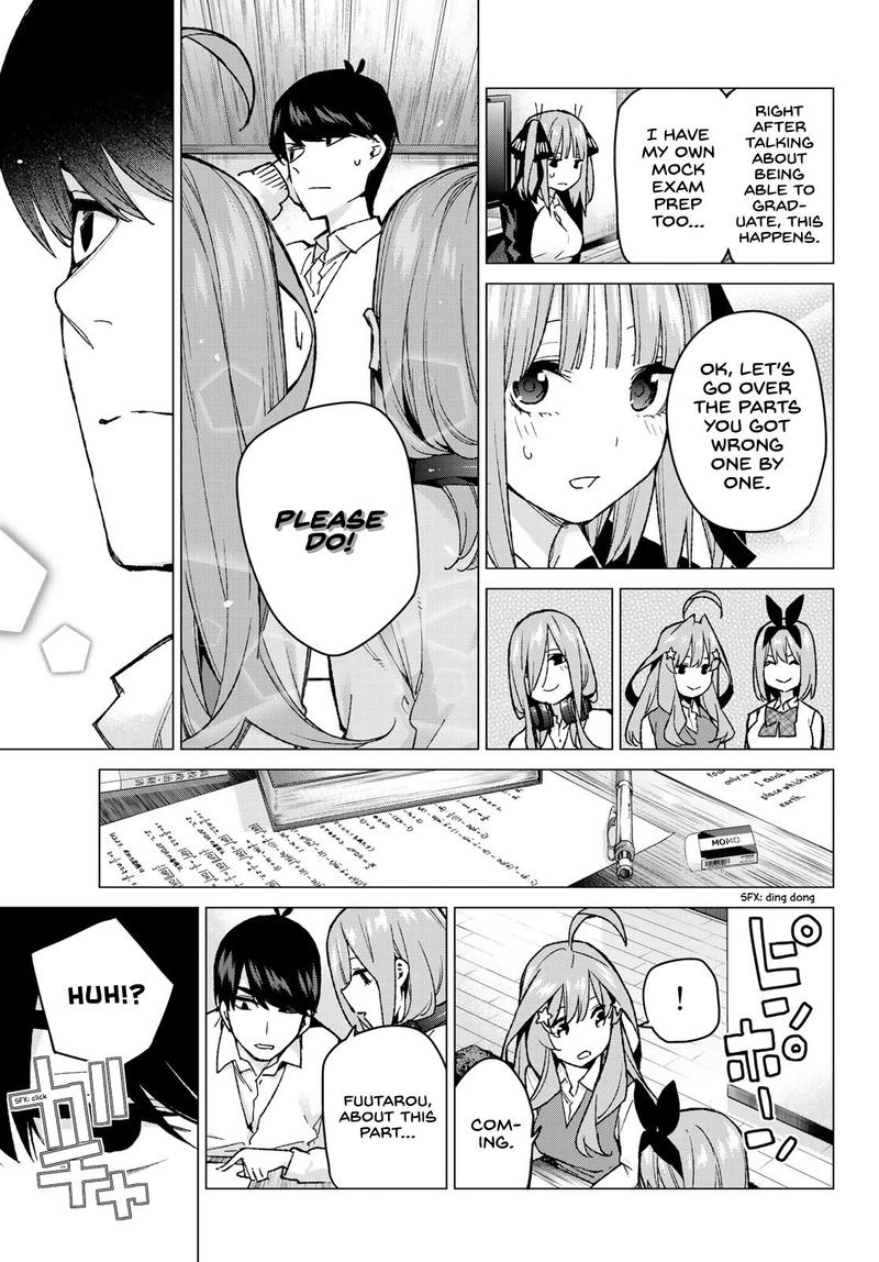 Go Toubun No Hanayome Chapter 73 Page 7