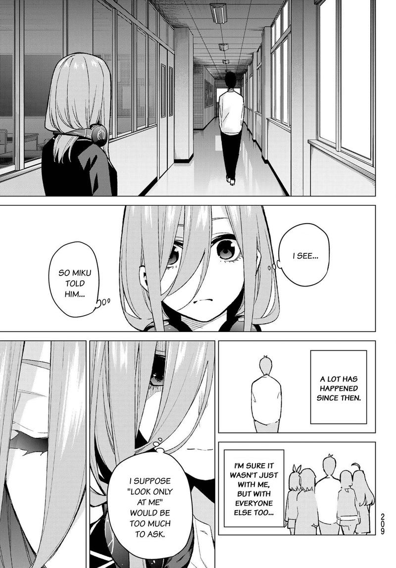 Go Toubun No Hanayome Chapter 74 Page 15