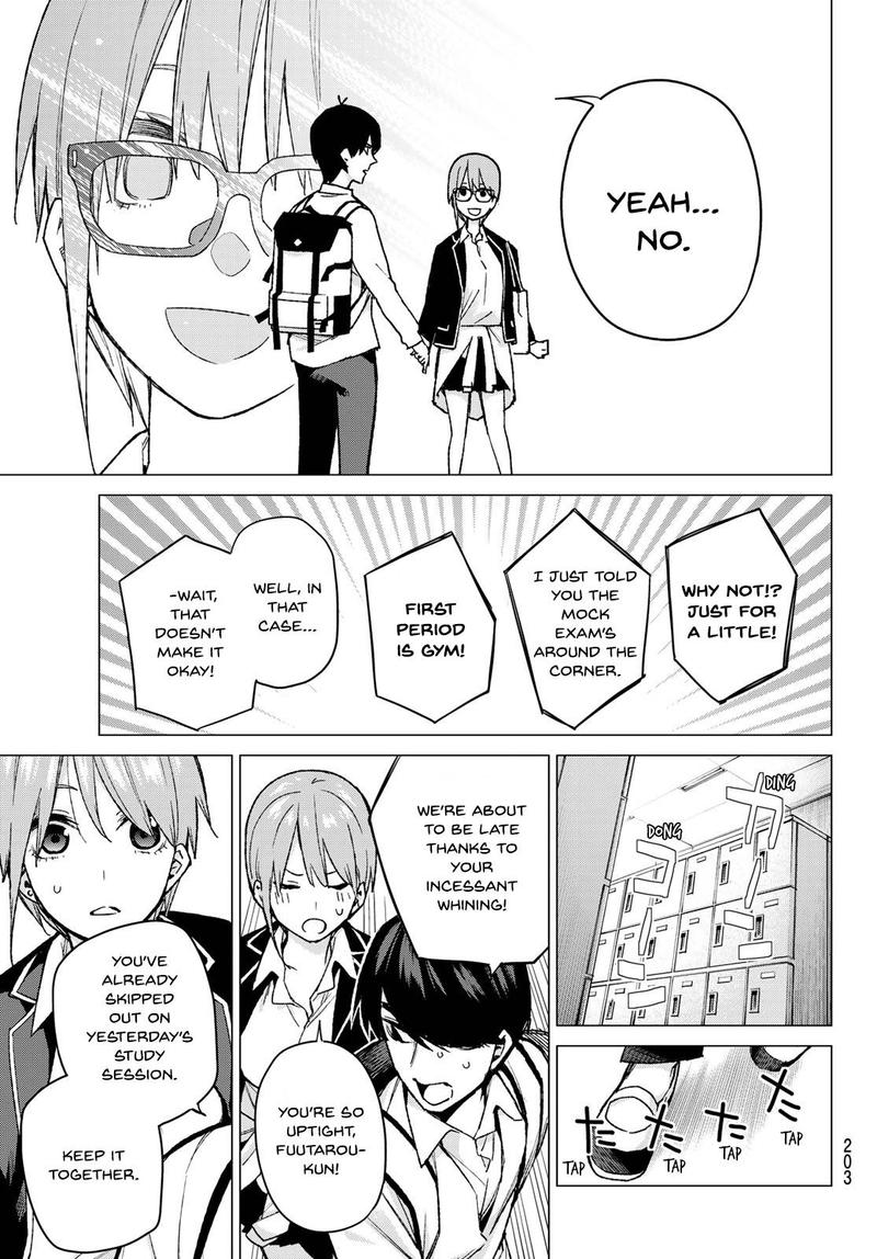 Go Toubun No Hanayome Chapter 74 Page 9