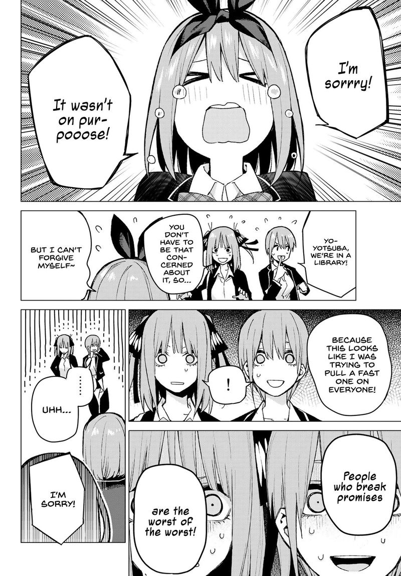 Go Toubun No Hanayome Chapter 75 Page 13