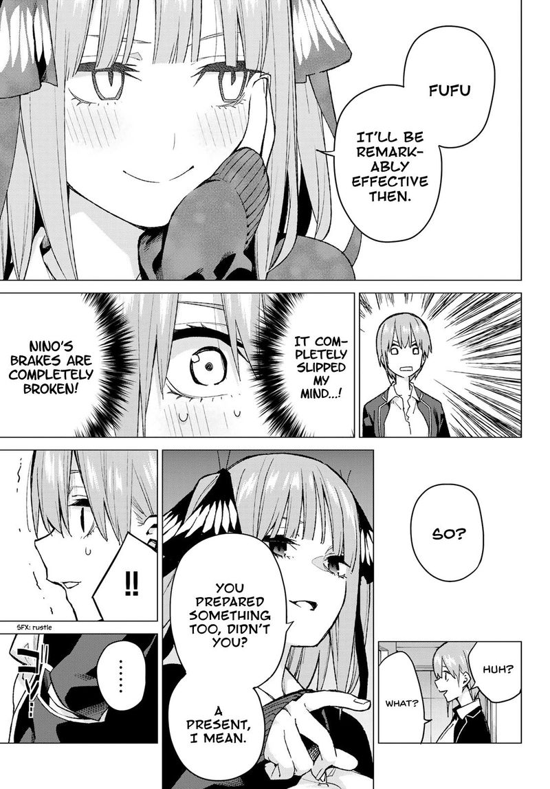 Go Toubun No Hanayome Chapter 75 Page 8