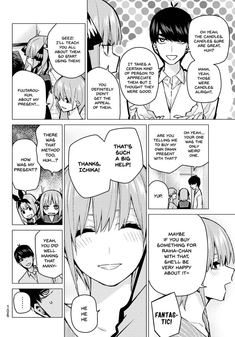 Go Toubun No Hanayome Chapter 77 Page 10