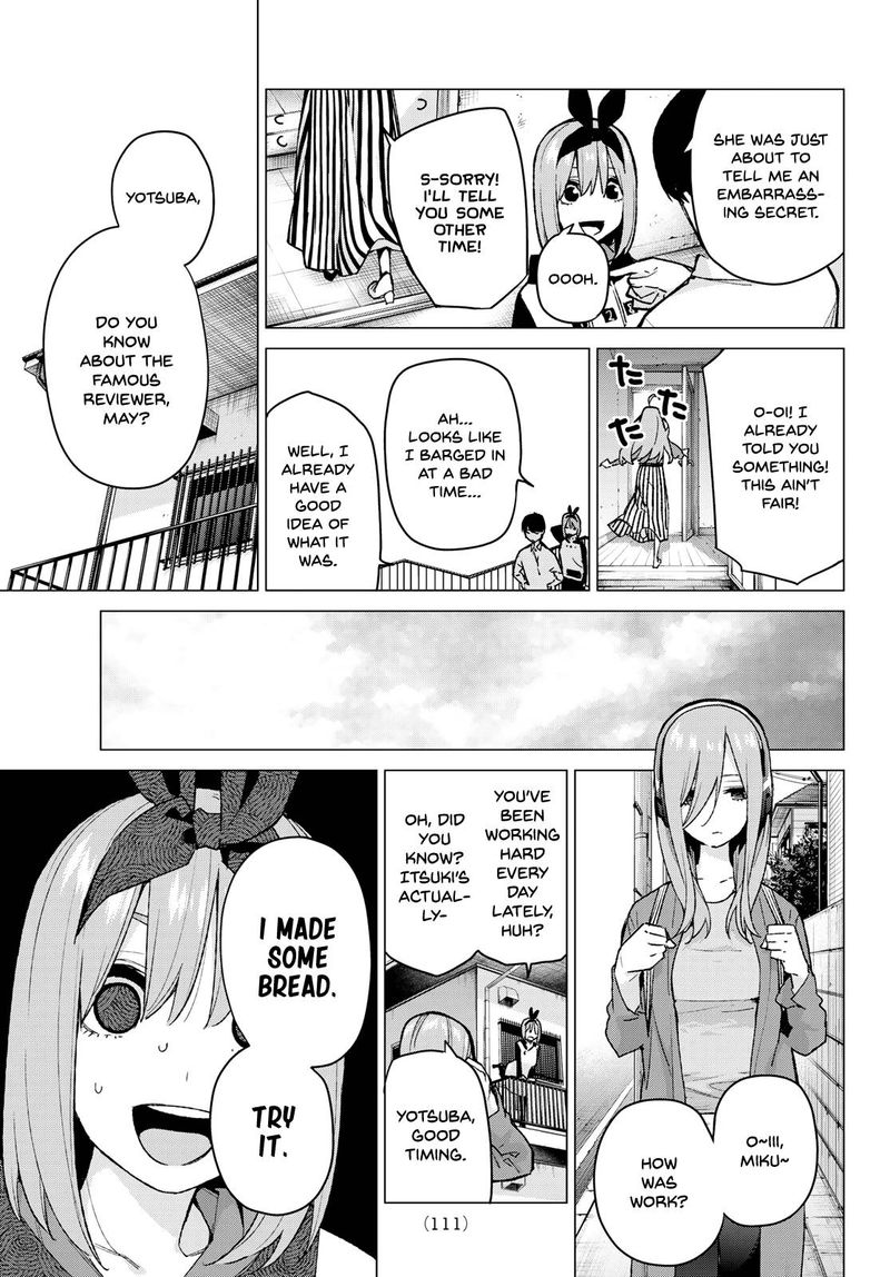 Go Toubun No Hanayome Chapter 77 Page 15