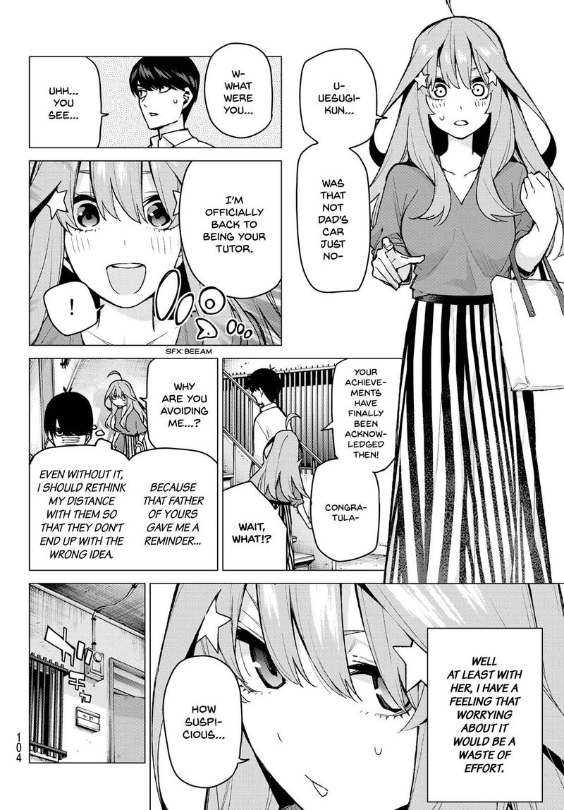 Go Toubun No Hanayome Chapter 77 Page 8