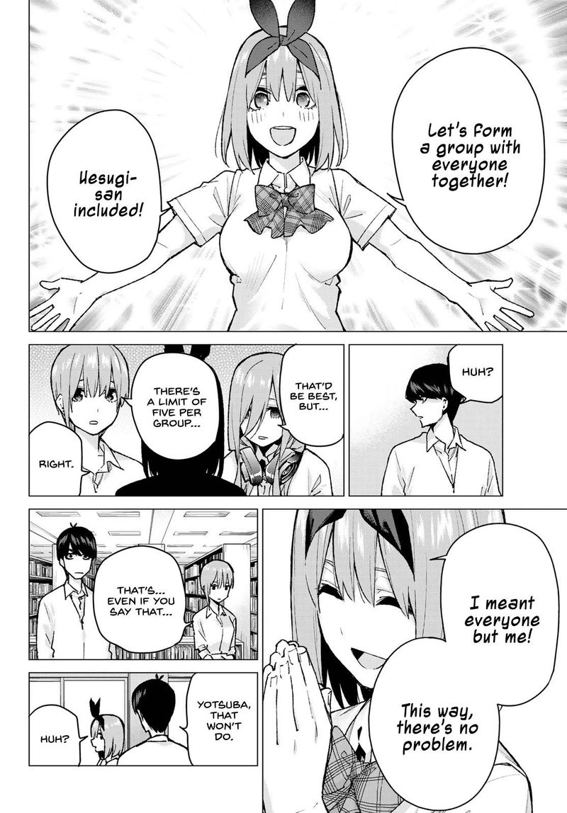 Go Toubun No Hanayome Chapter 78 Page 12