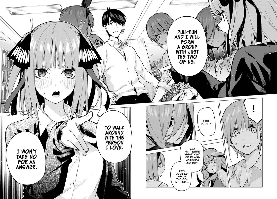 Go Toubun No Hanayome Chapter 78 Page 14