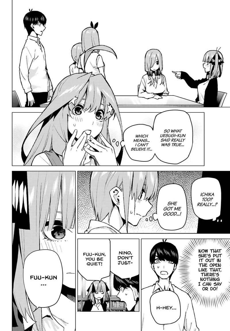 Go Toubun No Hanayome Chapter 78 Page 15