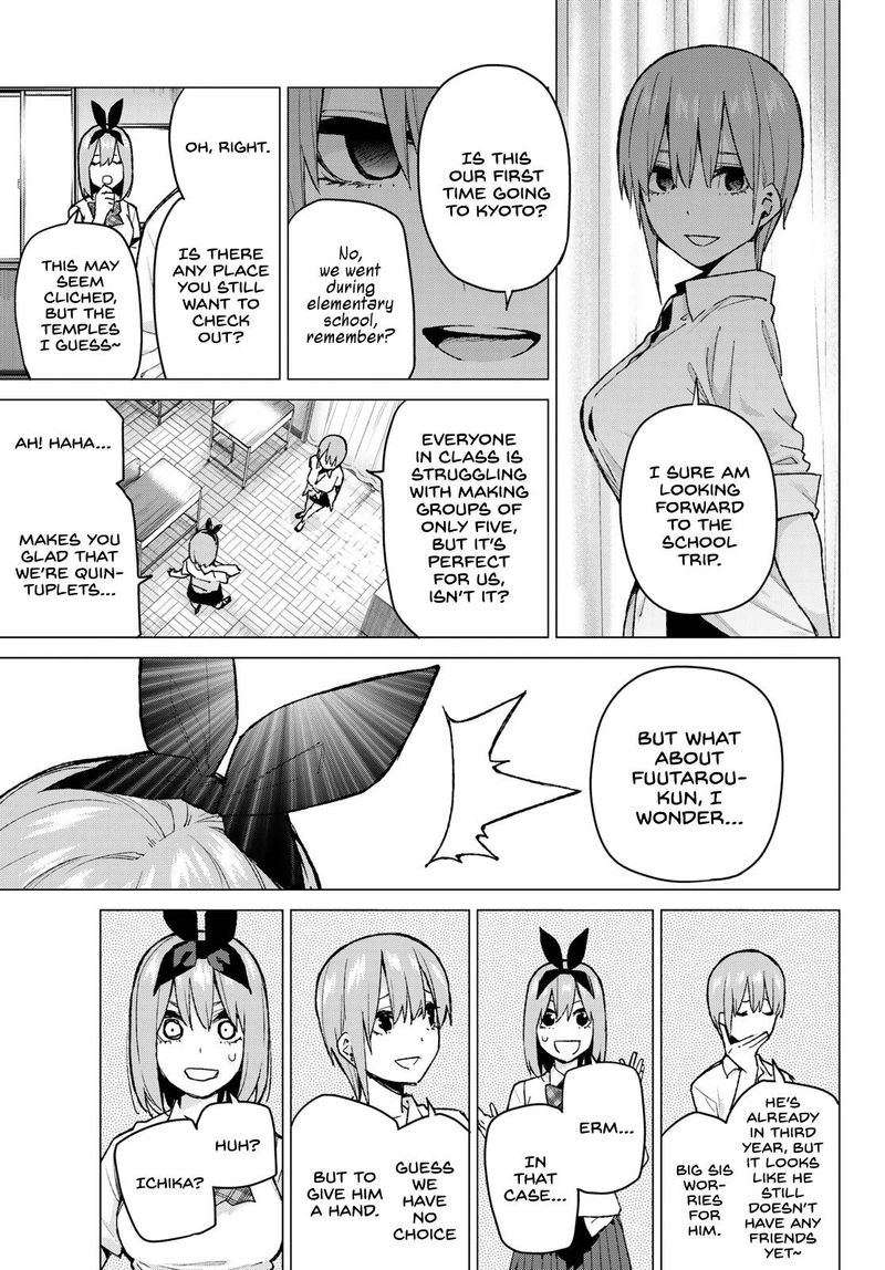 Go Toubun No Hanayome Chapter 78 Page 7