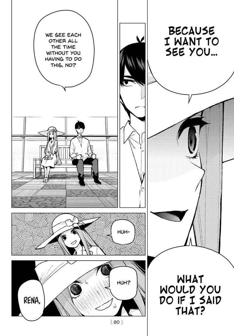 Go Toubun No Hanayome Chapter 79 Page 13