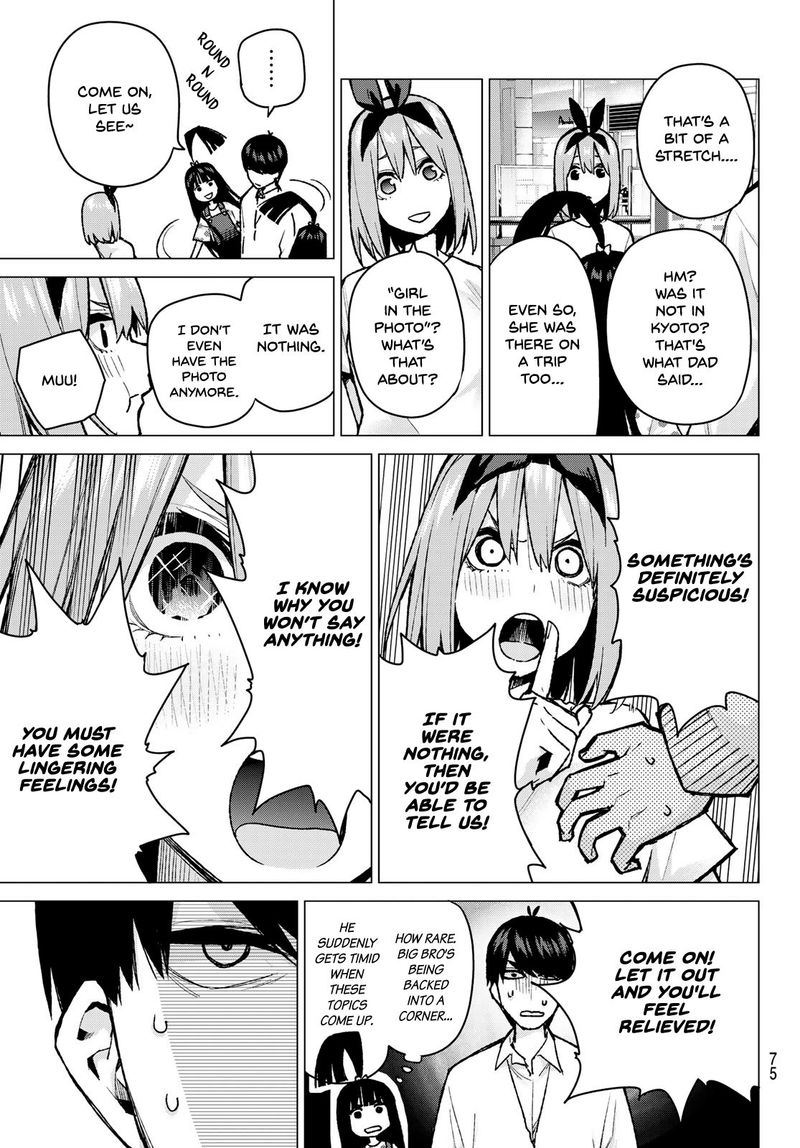 Go Toubun No Hanayome Chapter 79 Page 9