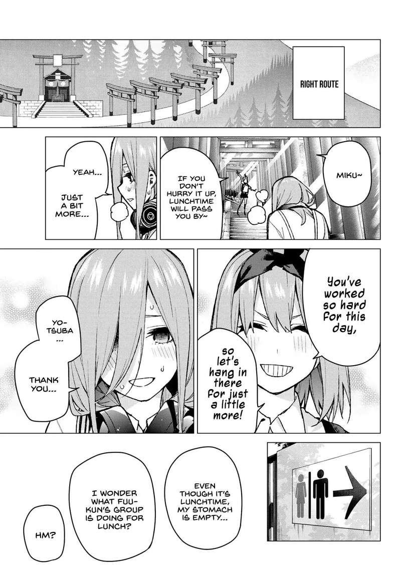 Go Toubun No Hanayome Chapter 80 Page 12