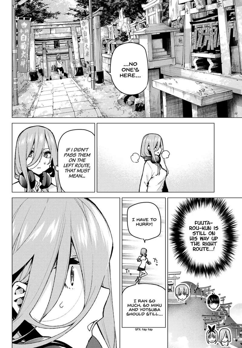 Go Toubun No Hanayome Chapter 80 Page 15