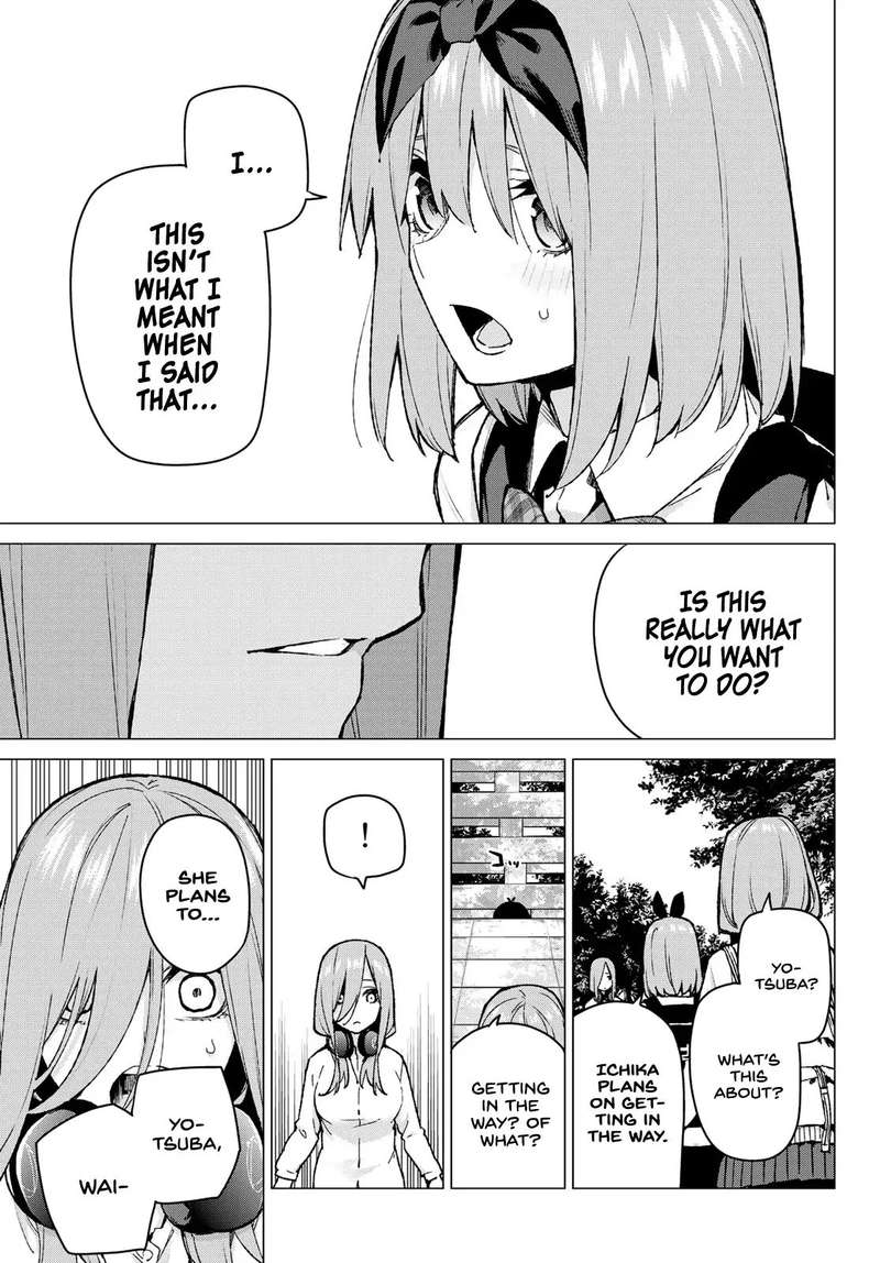 Go Toubun No Hanayome Chapter 80 Page 18