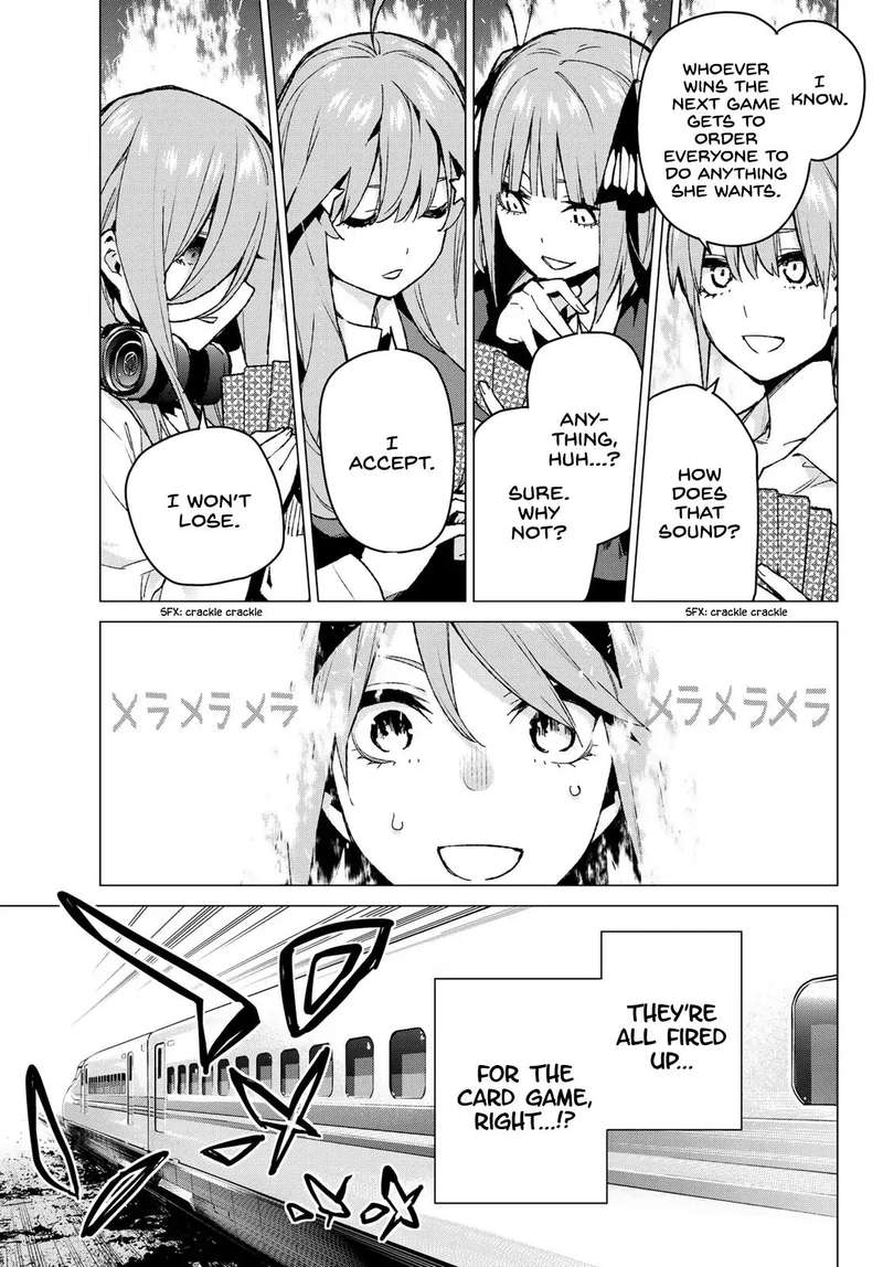 Go Toubun No Hanayome Chapter 80 Page 3