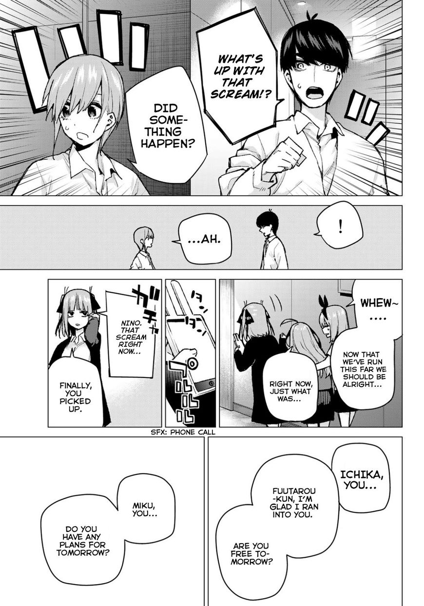 Go Toubun No Hanayome Chapter 81 Page 19