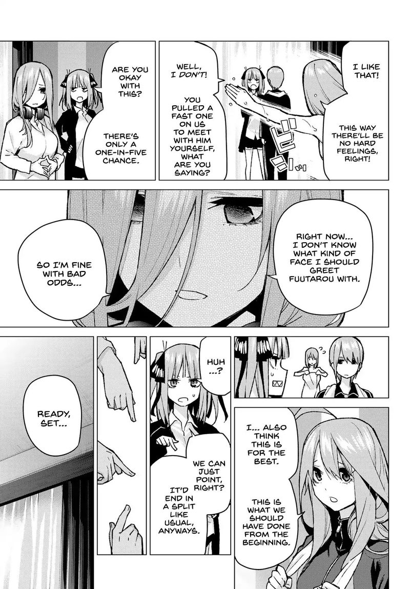 Go Toubun No Hanayome Chapter 83 Page 15