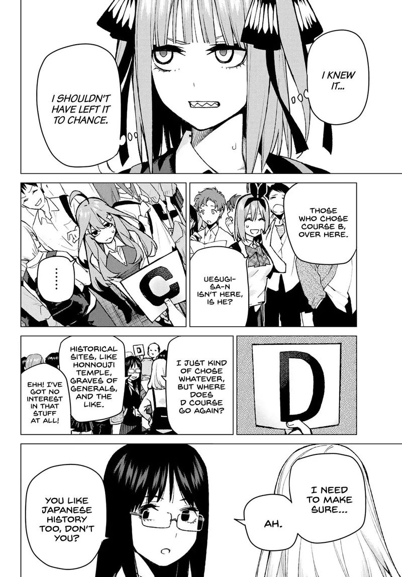 Go Toubun No Hanayome Chapter 83 Page 18