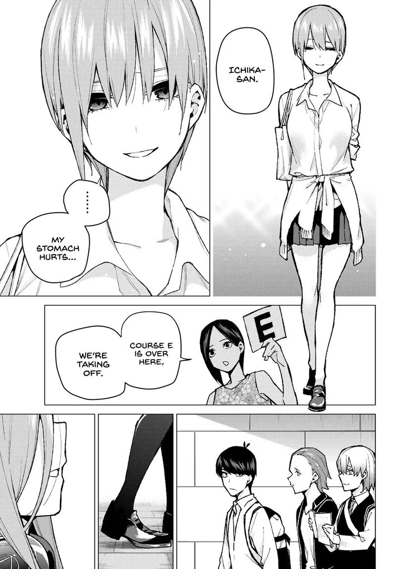 Go Toubun No Hanayome Chapter 83 Page 19