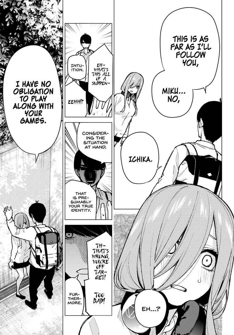 Go Toubun No Hanayome Chapter 83 Page 3