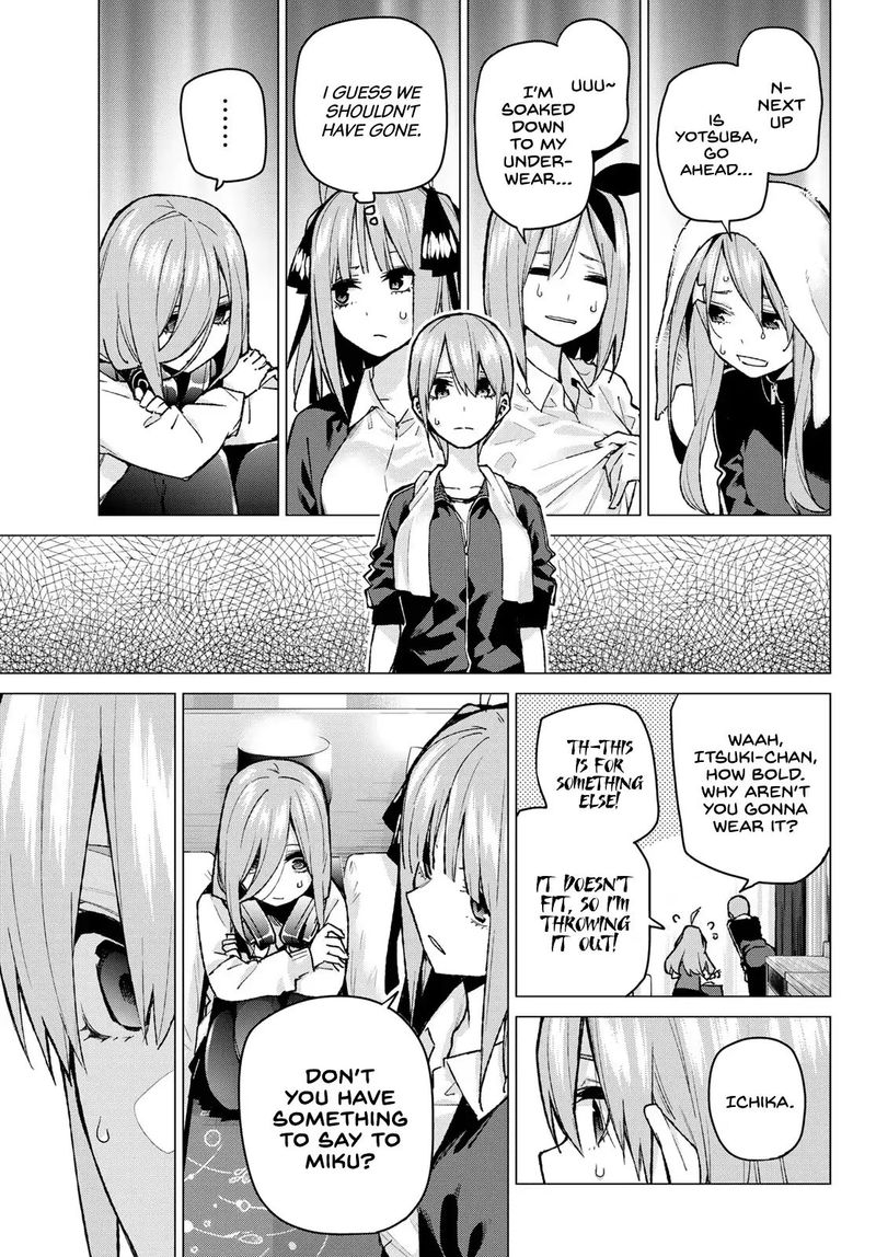 Go Toubun No Hanayome Chapter 83 Page 9