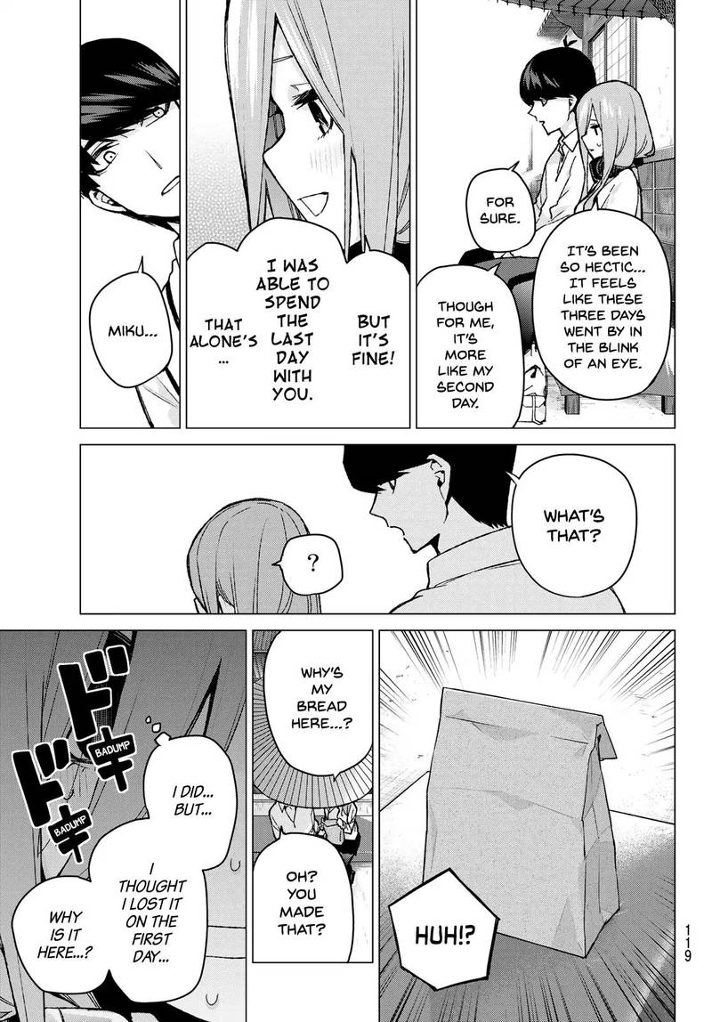 Go Toubun No Hanayome Chapter 84 Page 13