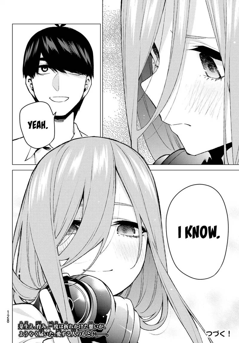 Go Toubun No Hanayome Chapter 84 Page 21