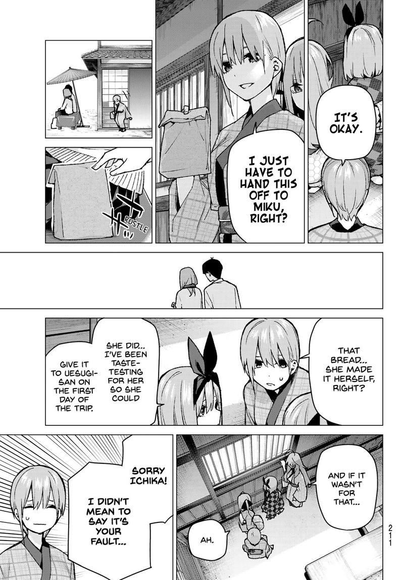 Go Toubun No Hanayome Chapter 85 Page 11