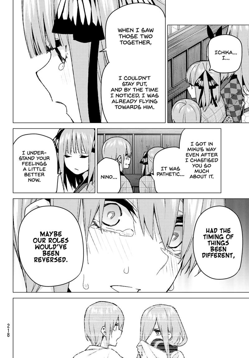 Go Toubun No Hanayome Chapter 85 Page 18