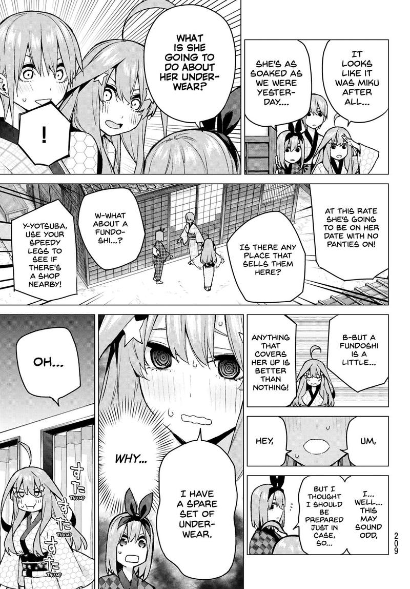 Go Toubun No Hanayome Chapter 85 Page 9