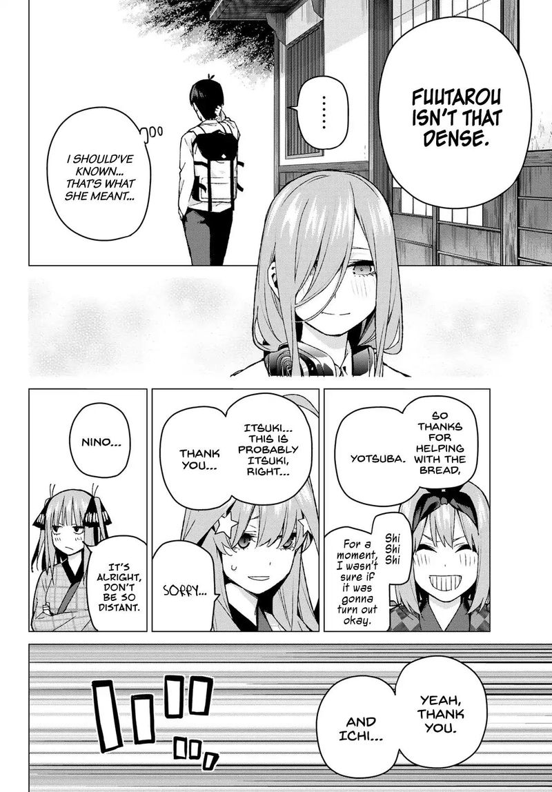 Go Toubun No Hanayome Chapter 86 Page 4