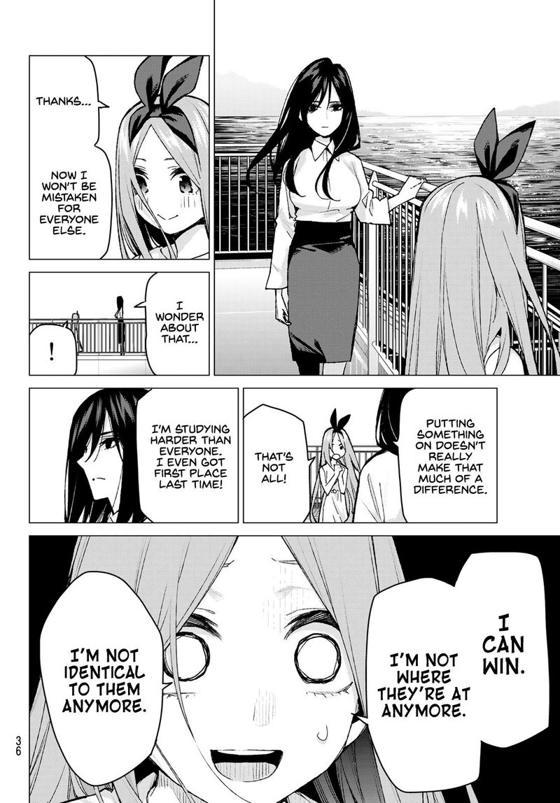 Go Toubun No Hanayome Chapter 88 Page 21