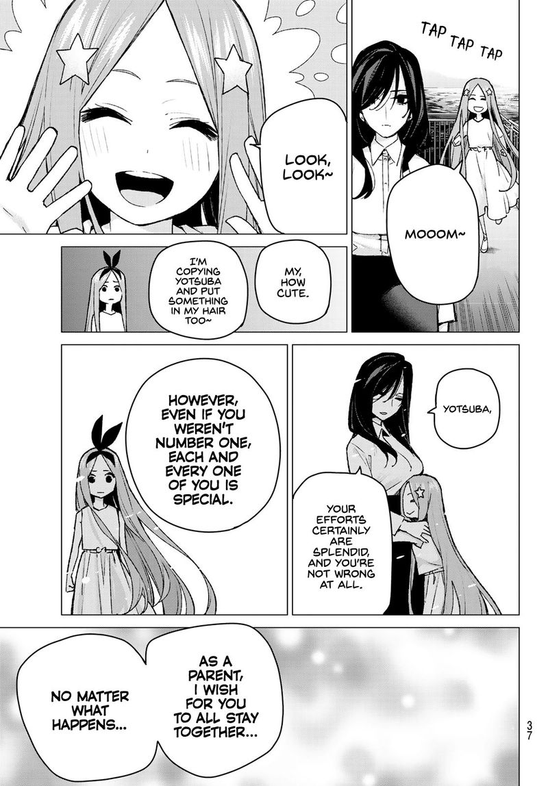 Go Toubun No Hanayome Chapter 88 Page 22